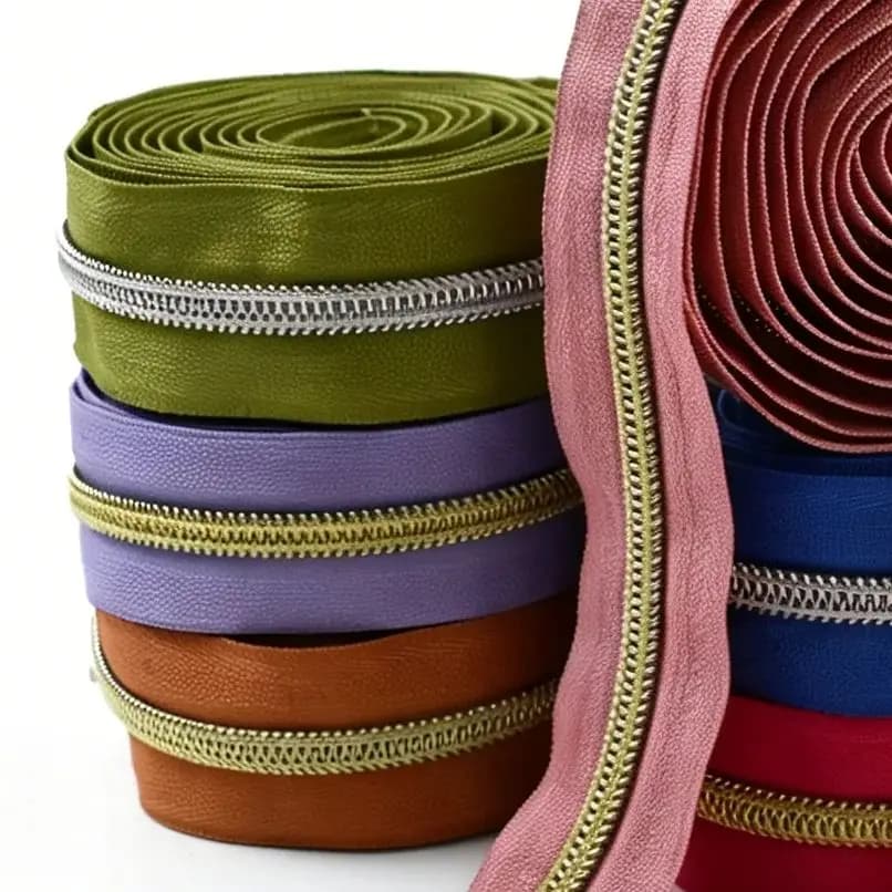 5/10/20M 5 # Cerniera in nylon colorata per giacche, valigie, borse, kit di riparazione fai da te, accessori per cucito