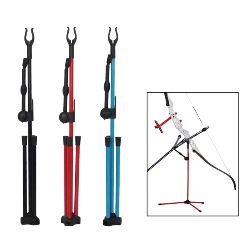 242f Archerys Stands Recurve Bows Hold Stand Assemblaggio carbonio Assemblaggio