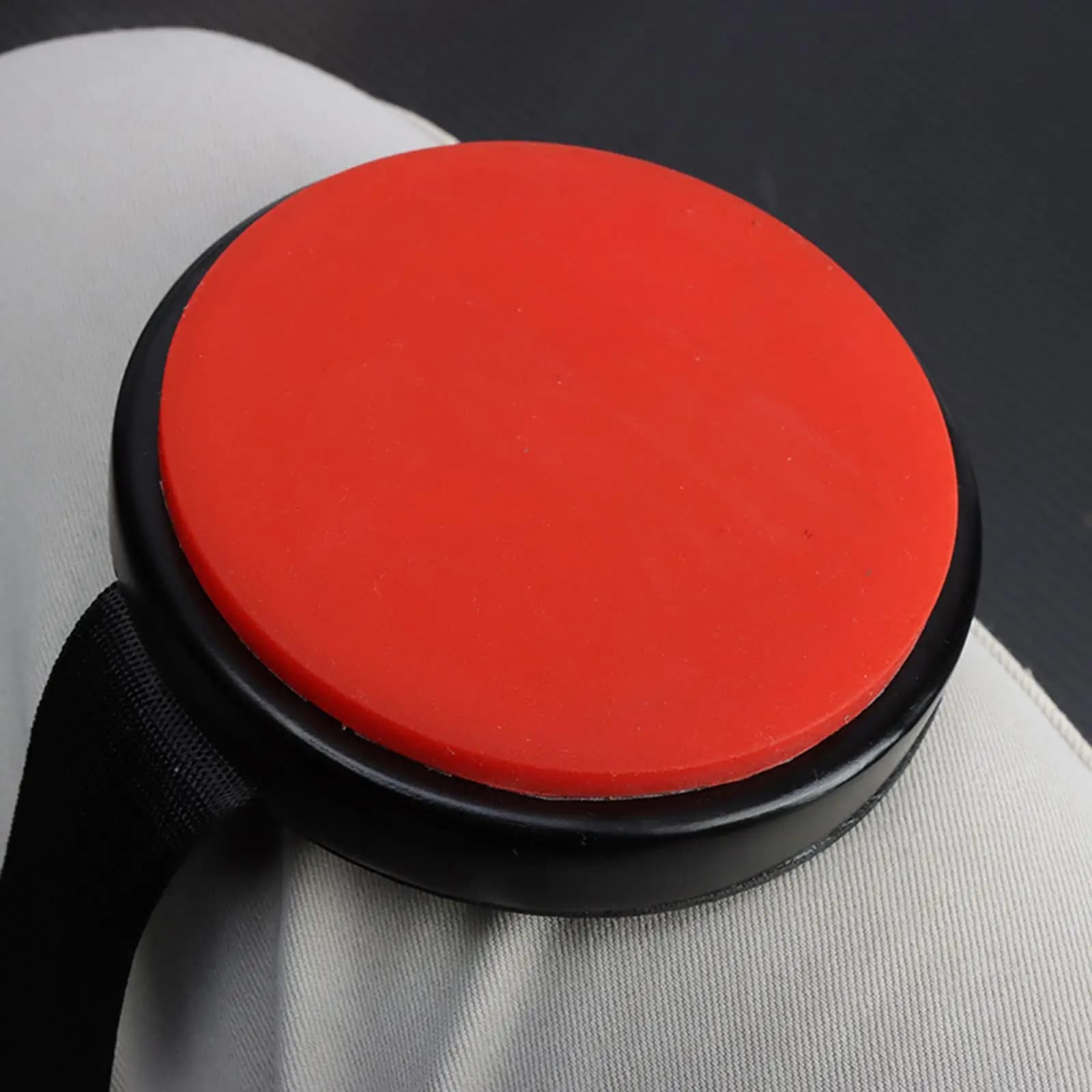 Pad per Batteria con Cinghia per Gamba, Regolabile, Silenzioso, Portatile, in Silicone, per la Pratica della Batteria e la Riduzione del Rumore, per Batteristi Principianti