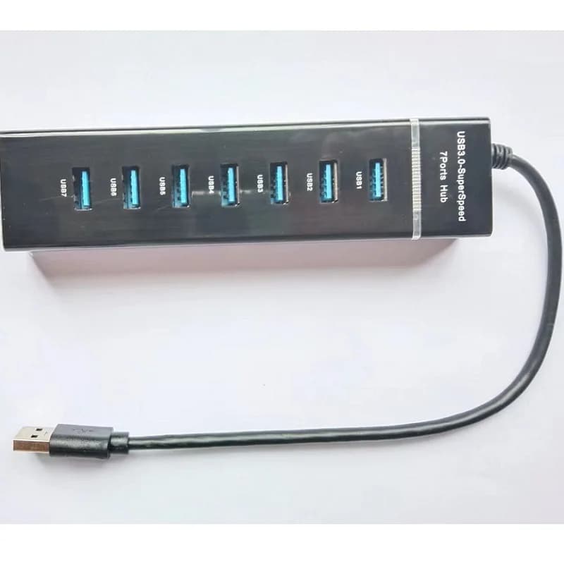 Hub USB per Notebook e Desktop, da Uno a Sette, da Uno a Quattro, Splitter, Docking Station