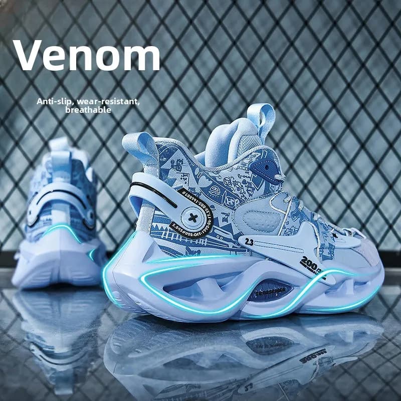 Scarpe da Basket Alte da Uomo, Scarpe Invernali in Cotone Felpato, Scarpe da Corsa per Studenti delle Scuole Medie, Scarpe Basse Trendy per Ragazzi