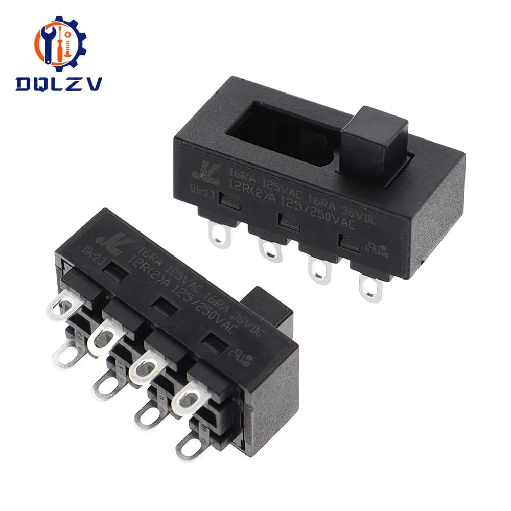 3 pin 12A 250 V 3-point sliding switches LQ-103H