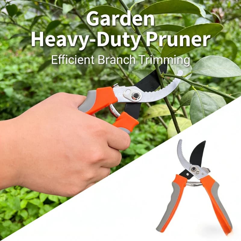 1Pc Multifunctional Fruit Tree Pruning Shears, Anti-slip Labor-saving Garden Scissors, Branch & Flower Cutter Gardening Tools
