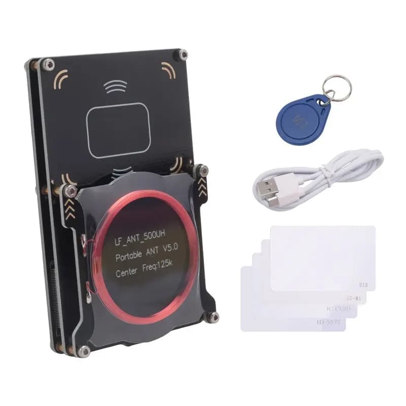 Proxmark3 512M RFID Card Reader Burner Easy V5.0 RDV4 Memory IC ID Card Copier Duplicator Integrated Antenna Decryptor-New