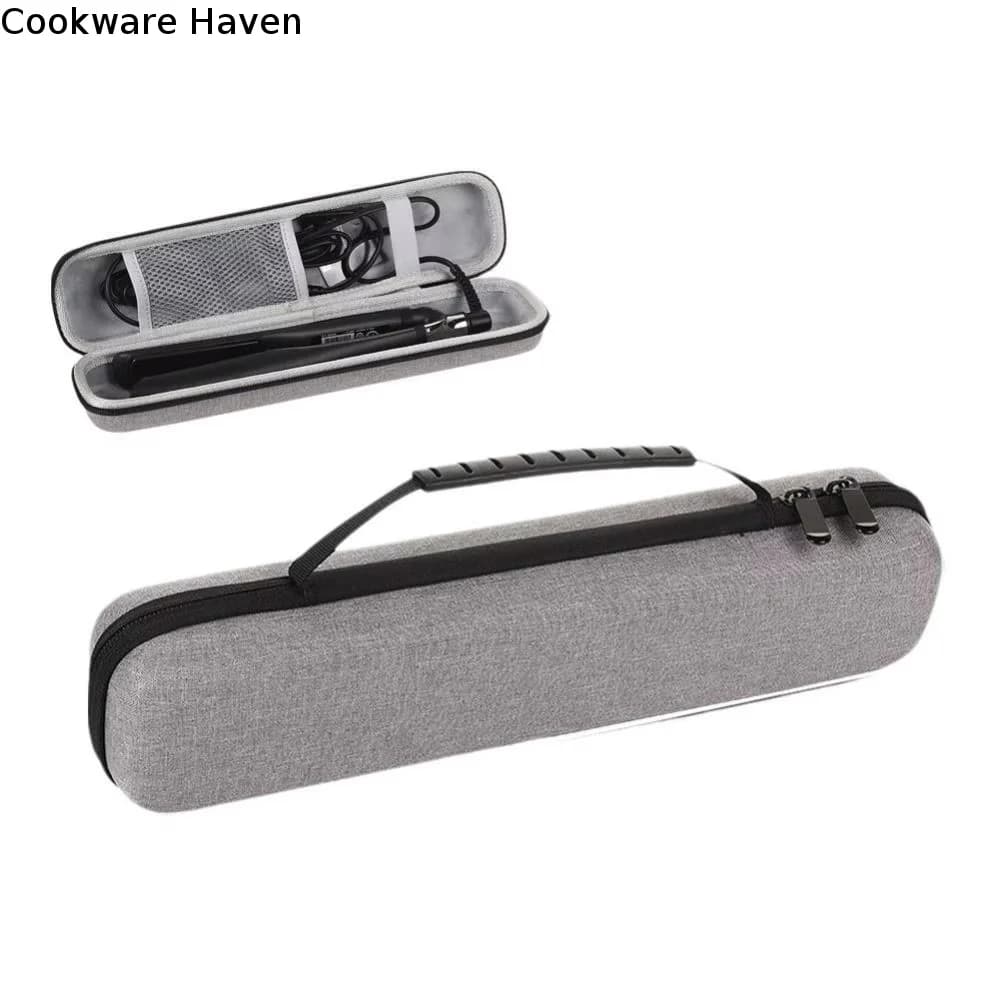 EVA Hard Case Hair Straightener Storage Bag Waterproof Portable Curling Iron Storage Bag Compact with Handle