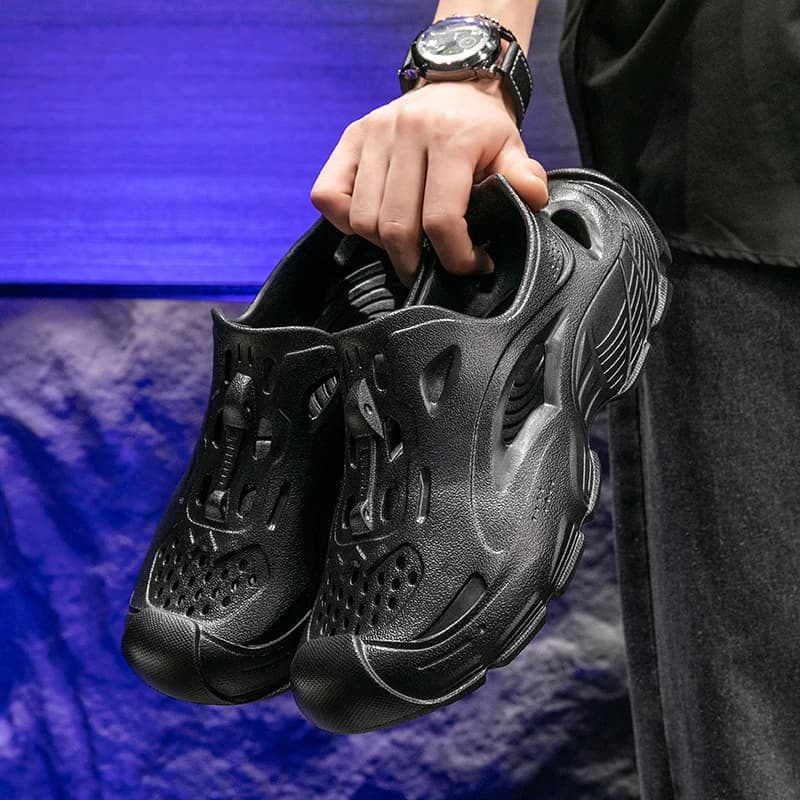 Sandali da Spiaggia Uomo 2026 Nuovi di Tendenza Comodi Leggeri per Esterni Tempo Libero Semplici Scarpe One-Step Punch