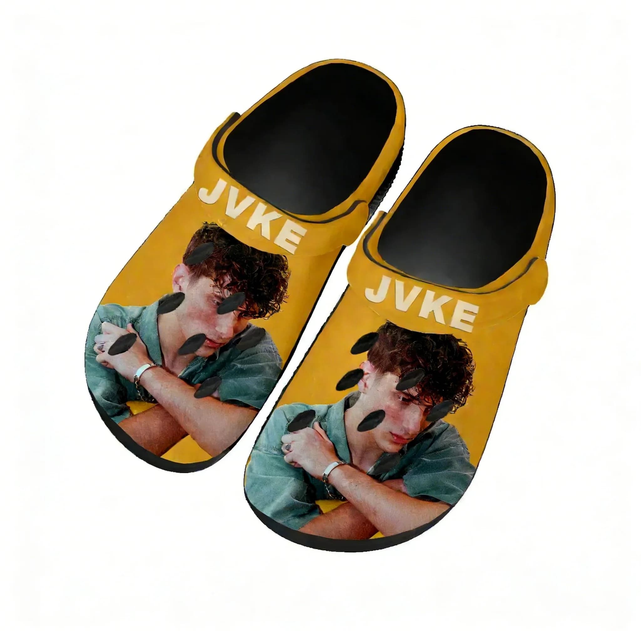 JVKE Scarpe Acquatiche Uomo Donna Comode e alla Moda, Zoccoli da Giardino Personalizzabili, Sandali Traspiranti con Fori per la Spiaggia