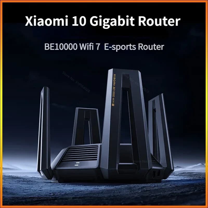 XIAOMI 10 Gigabit Router WIFi Tri-band Doppia porta di rete 10G 2 GB di RAM Ripetitore di accelerazione del gioco USB 3.0 Wireless Mesh IPTV 10000