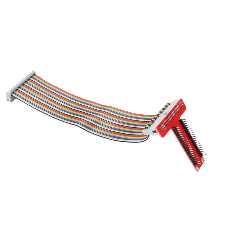 Ingenious-10X Rpi GPIO Breakout Expansion Board + Ribbon Cable + Assembled T Type GPIO Adapter For Raspberry Pi 3 2 Model B & B+