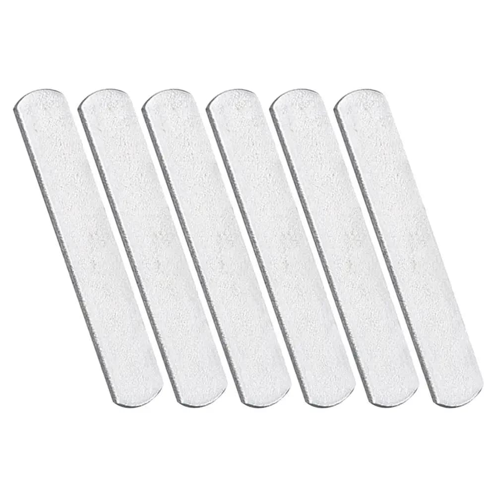 6Pcs Steel Weight Plates for Fitness Exercise Metal Training Plates Weight Bearing Equipment for Running Jogging Home Workout