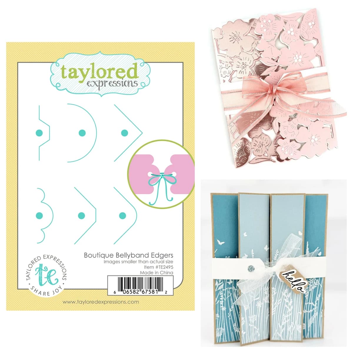 Boutique Bellyband Edgers Die Set Metal Cutting Dies Stamps for DIY Scrapbooking Handmade Calendar Photo Album April 2026 New