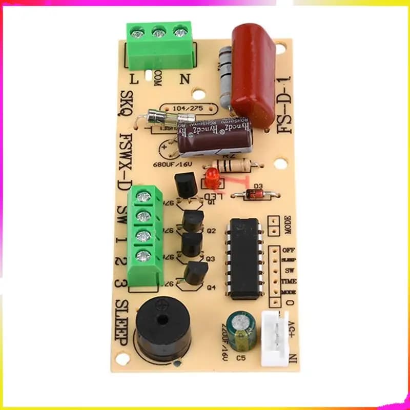 M04K Electric Fan Universal Repair Board Universal Modified Circuit Board Control Board Repair Board With Remote Control