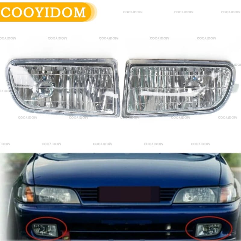 Front bumper Fendinebbia Auto Fendinebbia Fendinebbia LED Fendinebbia LED For Toyota Corolla AE100 AE101 1993-2000 A 1649060451 Assembly