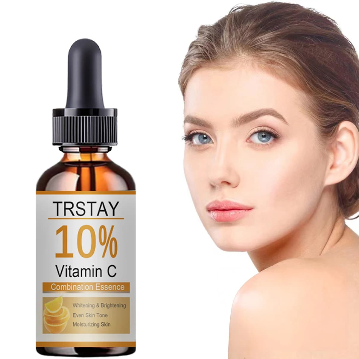 5ML/15ML/30ML/50ML Vitamin C serum for face whitening Siero face Hyaluronic acid Removal dark spots Korean skin care products S