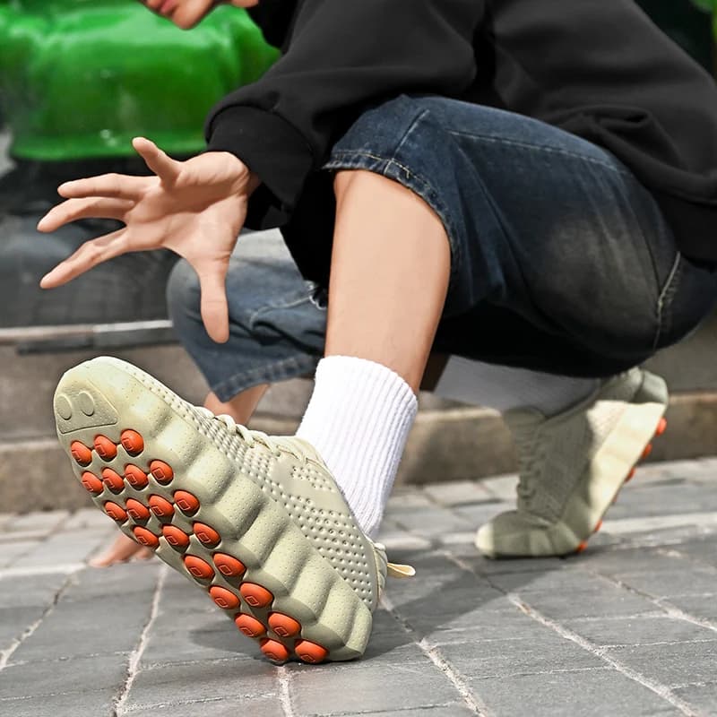 Nuove Scarpe Sportive alla Moda 2026, Comode con Suola Morbida, Massaggianti, Casual con Ammortizzazione Reattiva per Camminare