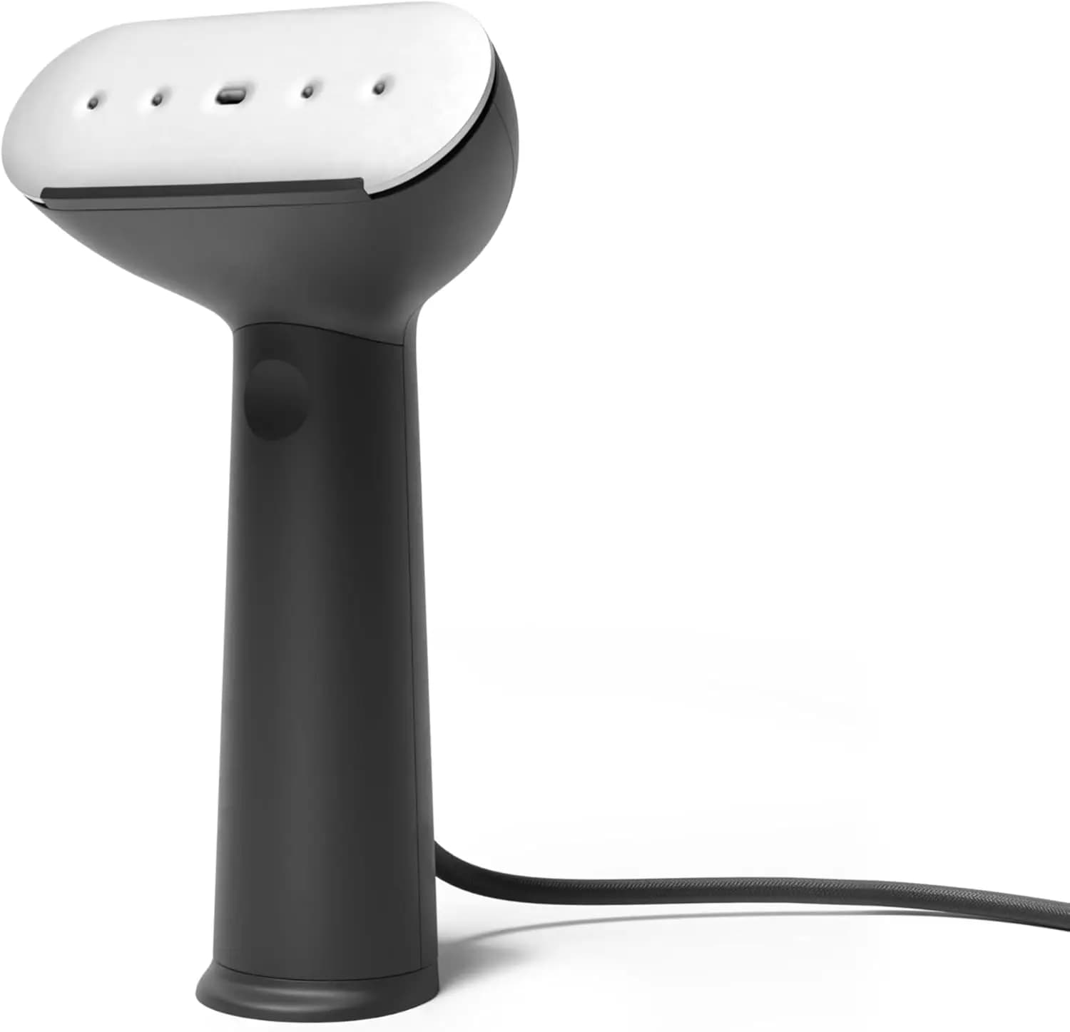 Ferro da Stiro Verticale Portatile, 1200W, Spina USA, Riscaldamento Rapido, Piastra Riscaldata per Rimozione Pieghe, Nero