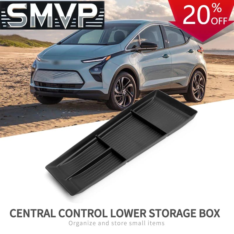 Misura Per Chevy Chevrolet Bolt EUV EV 2022-2024 Bracciolo Centrale Strato Inferiore Scatola di Immagazzinaggio Auto Center Console Vassoio Organizzatore Accessor