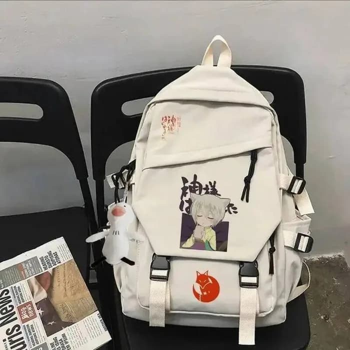 Nero Bianco Amore Kamisama Himemashita Studente Adolescenti Borse da scuola Zaini Anime GAME