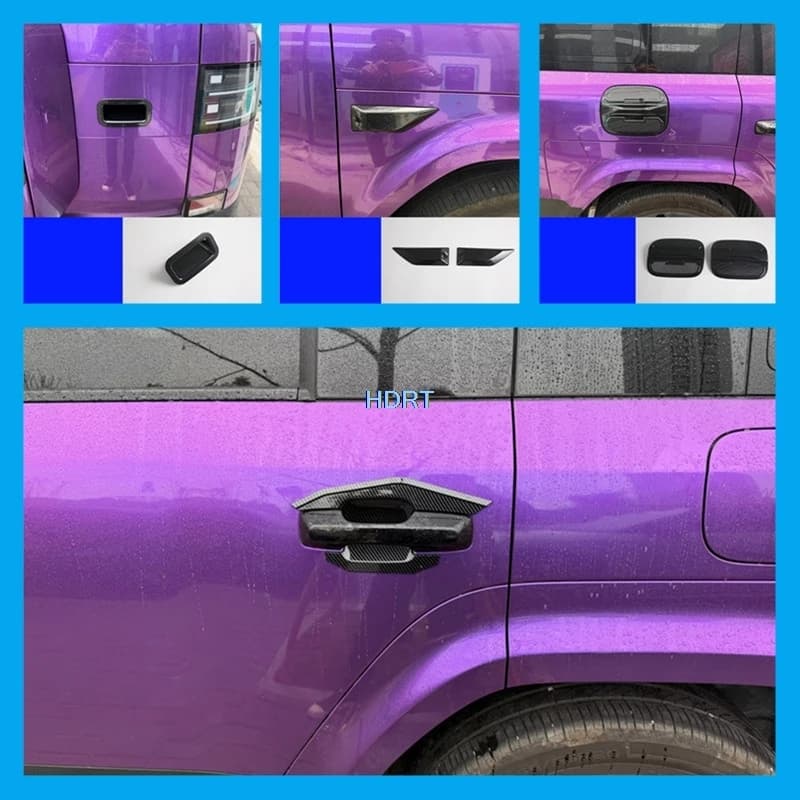 Per BYD Formula Leopard Titanium 7/Tai 7/Denza B7 2025+ - Copertura per Telecamera Posteriore, Vano Carburante e Parafango