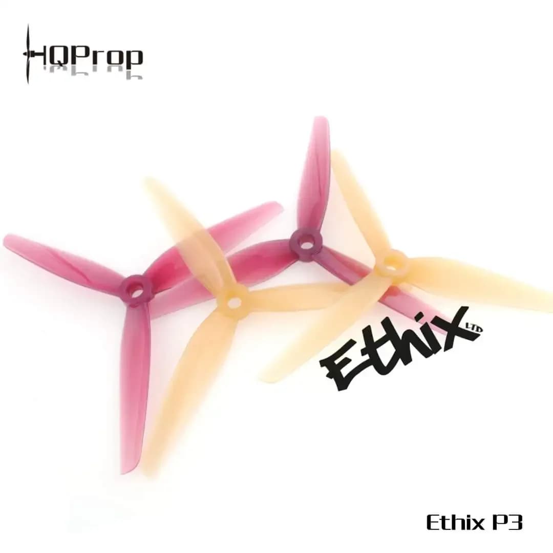 2 Paia (2CW+2CCW) di Eliche HQPROP Ethix P3 Peanut Butter & Jelly Prop 5130 5.1X3X3 a 3 Pale in PC per Droni FPV Freestyle da 5 Pollici