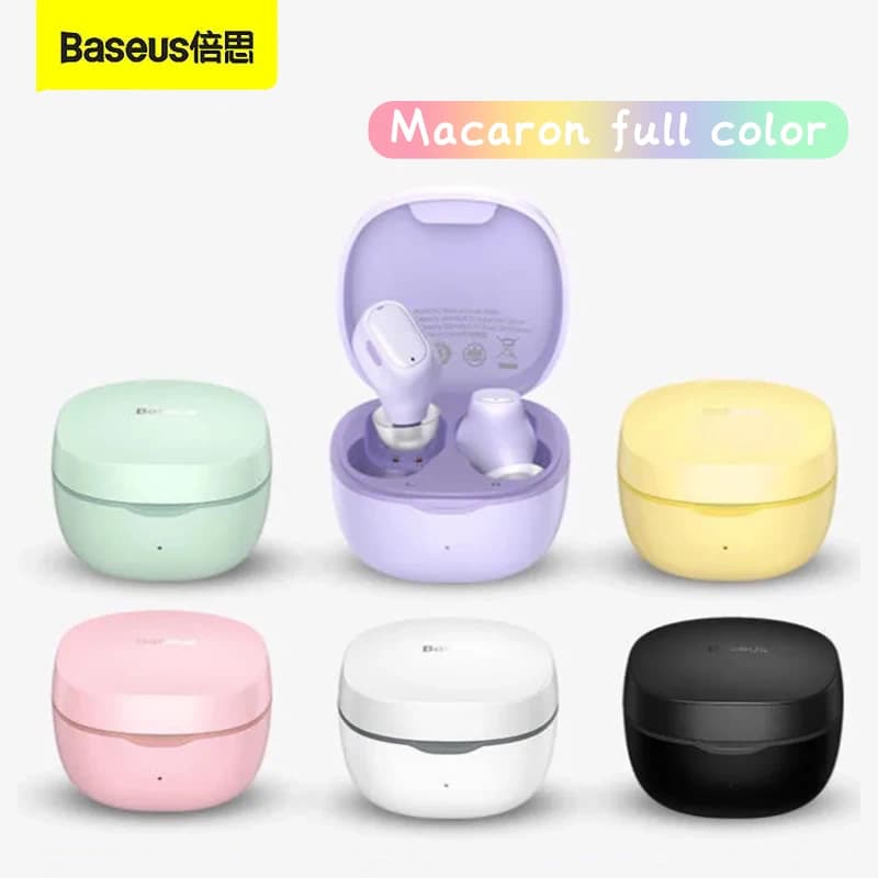Baseus WM01 auricolari Wireless Bluetooth 5.0 cuffie TWS auricolari sportivi Noise Cancelling Touch Control Fone Headset Gamer Pro