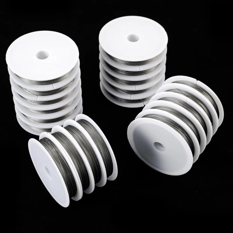1 steel wire rope roll 0.35 0.38 0.45 0.5 0.6 0.7 0.8mm stainless steel wire jewelry diy making accessories