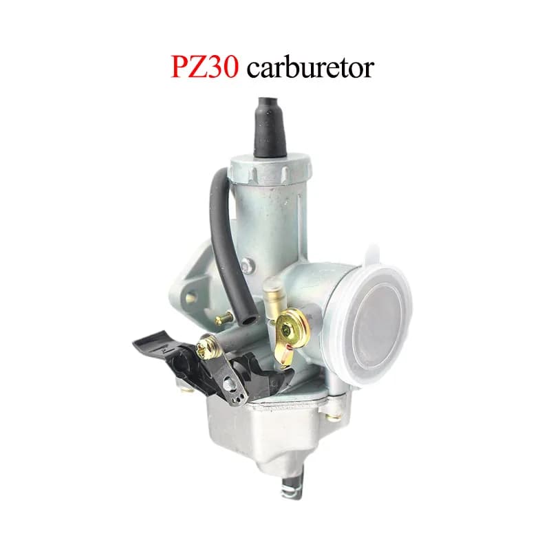 Carburatore PZ30 30mm con Pompa di Accelerazione e Starter a Cavo, Kit PZ30B per ATV, Moto da Cross, Quad 200cc 250cc