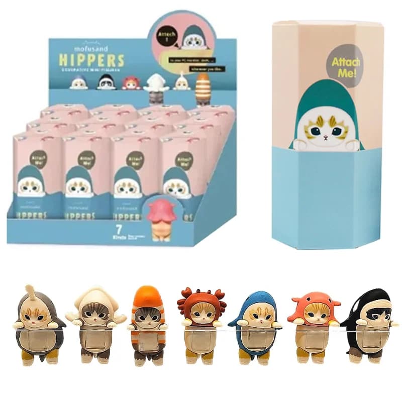 Cat Angel Fushandi Party Series Blind Box: Decorazione Trendy e Creativa, Regalo di Compleanno o Natale per Bambini