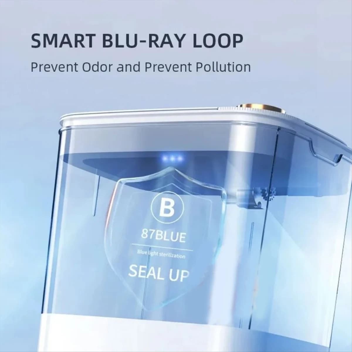 Bidone della spazzatura con sensore intelligente con display di ricarica Bidone della spazzatura automatico per cestino dei rifiuti della cucina del bagno