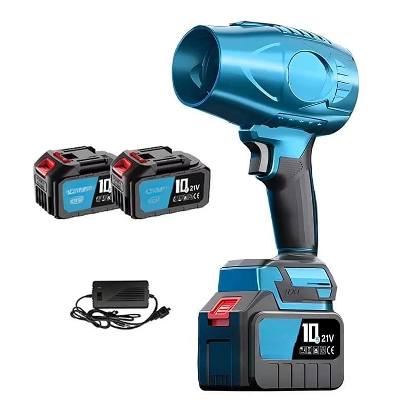tempesta spazzaneve Ventilatore turbo Asciugacapelli elettrico Soffiatore per polvere domestico Batteria al litio Asciugacapelli industriale Tempesta ad alta potenza