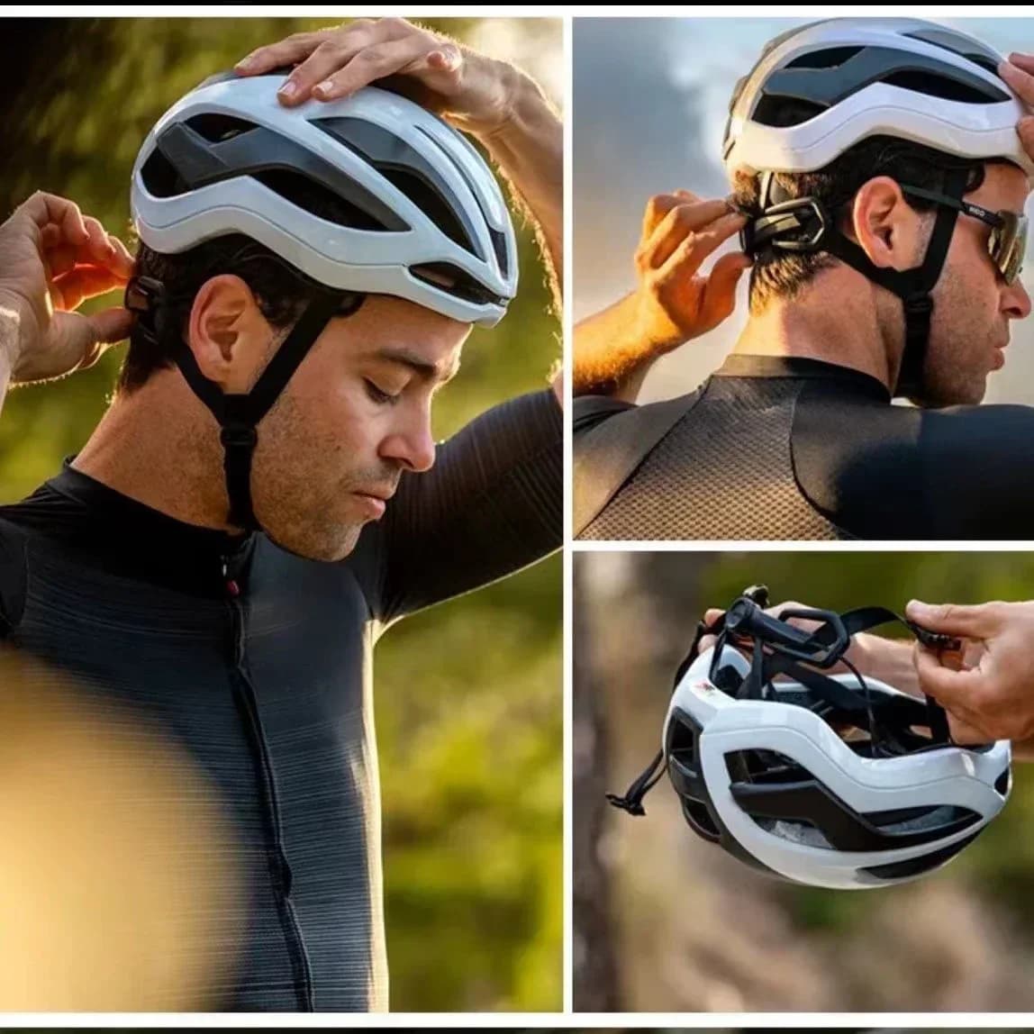 Casco Professionale da Ciclismo su Strada per Uomo e Donna, Casco da Gara TT per Ciclismo su Strada e Outdoor