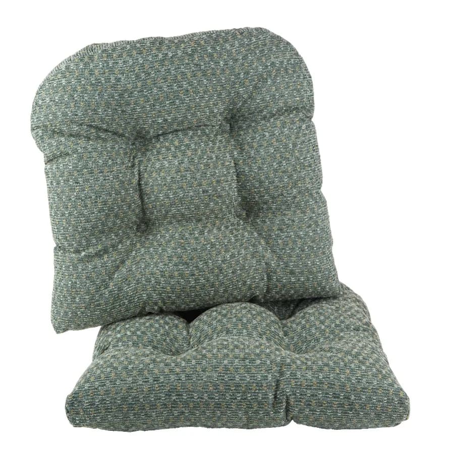Gripper Raindrops Universal 15" x 15" Chair Cushion Set of 2