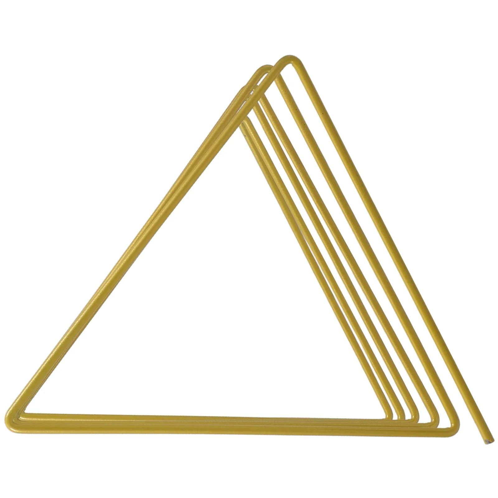 Organizer da Scrivania in Metallo a Forma di Triangolo per Ufficio, Scuola e Casa, Porta Cartelle, Porta Riviste, Porta Documenti