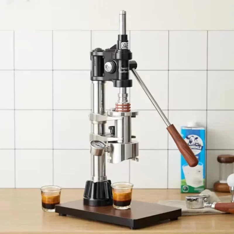 Macchina per Espresso Manuale 16 Bar, Tipo a Pressione Manuale, per Uso Domestico