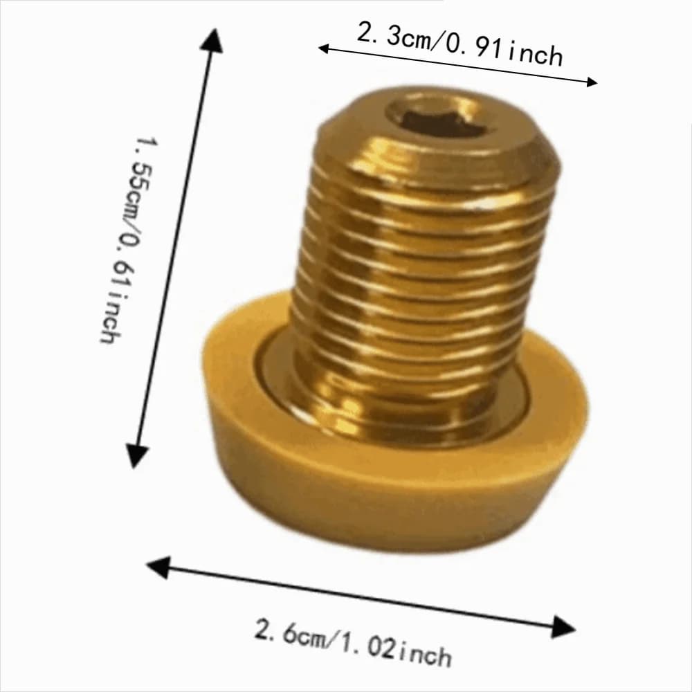 Aluminum Alloy Material Cue Bottom Plug Replacement Part Plug Design Pool Cue Bumper Bumper Protector Threaded Plug