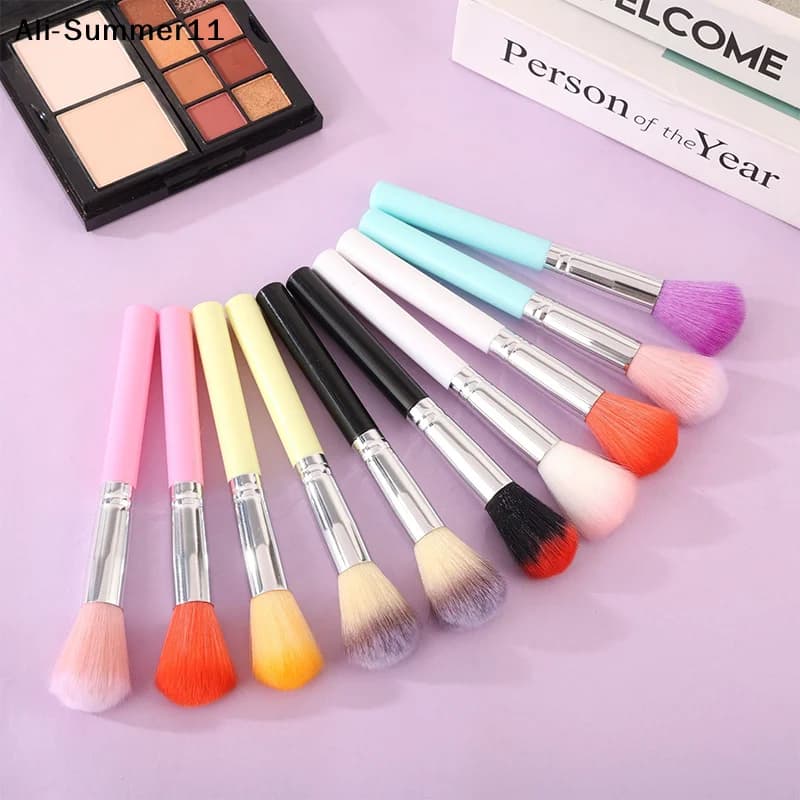 【Sa1】Spazzola professionale per la pulizia della polvere delle unghie, con manico lungo, super soffice, per nail art e strumenti per manicure