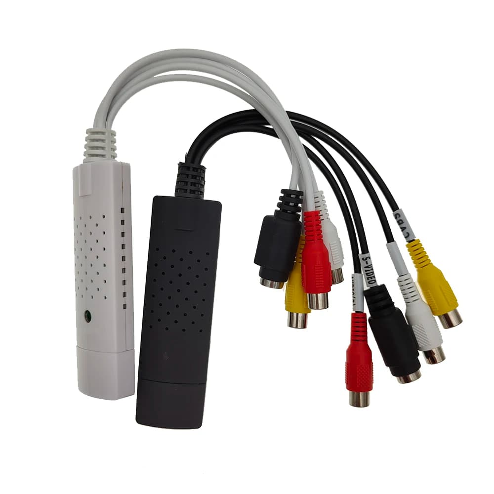 Convertitore adattatore USB da usb 2.0 a RCA adattatore per scheda di acquisizione Audio Video cavi per PC per dispositivo di acquisizione TV DVD VHS