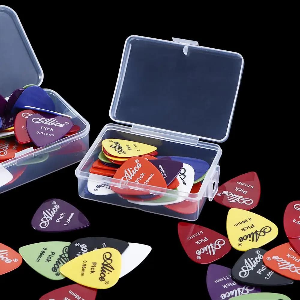 Plettro per basso acustico ABS leggero da 0,58 - 1,5 mm Accessori per chitarra Mediatore Plettri per chitarra