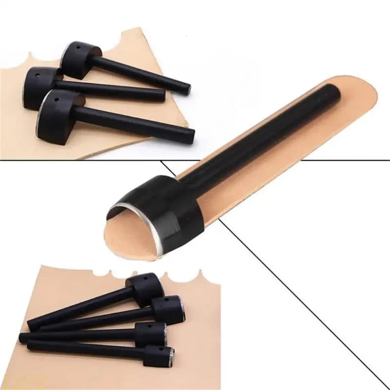 12PD Taglierina semi-round leather tool Punching tool Leather handcrafted tool Round cutter Puncher for in