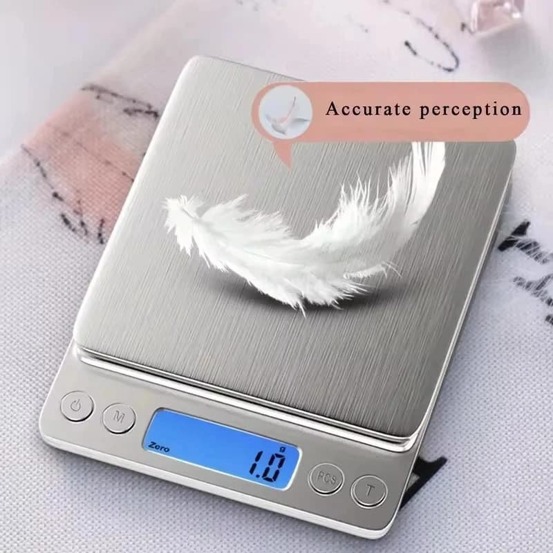 3KG High Precision Kitchen Electronic Balancing, Pastry and Home Use Balance, Traditional Style Peasing Device Compact
