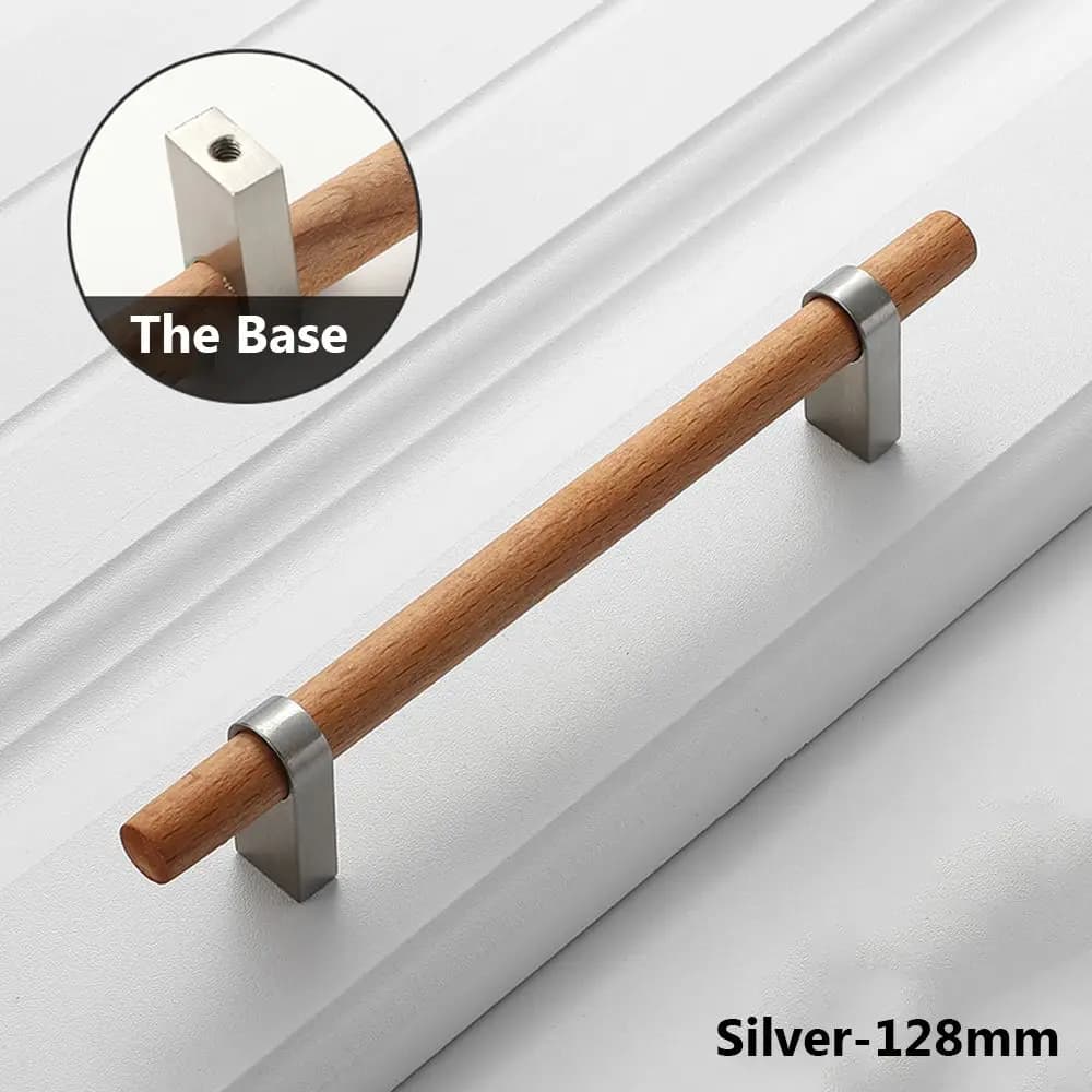 Maniglia per porta in lega di zinco da cucina per armadio di lusso, maniglie per cassetti, maniglia per porta in legno