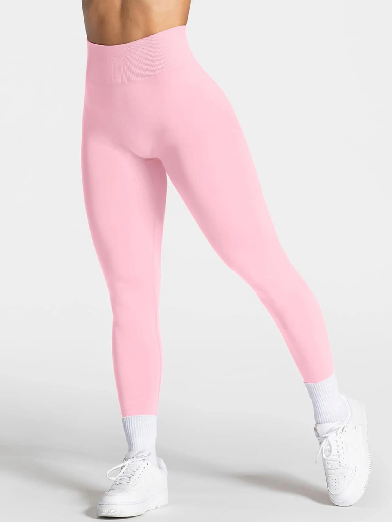 TAYOEA Best-seller: leggings elasticizzati da donna a vita alta, senza cuciture, effetto nude, modellanti e contenitivi, senza compressione in vita, anti-squat, morbidi, modellanti per gambe snelle, ideali per yoga, Pilates, palestra, allenamento di forza e corsa
