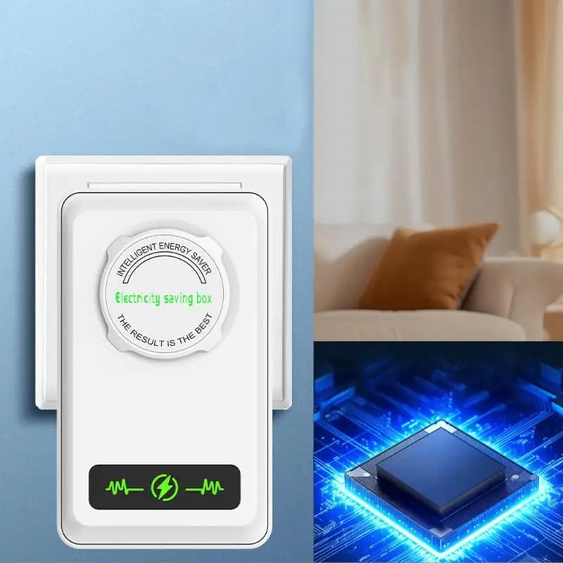 Plug-in Risparmio energetico Protezione da sovraccarico intelligente Risparmio energetico Dispositivo di risparmio energetico portatile Forniture domestiche per la casa