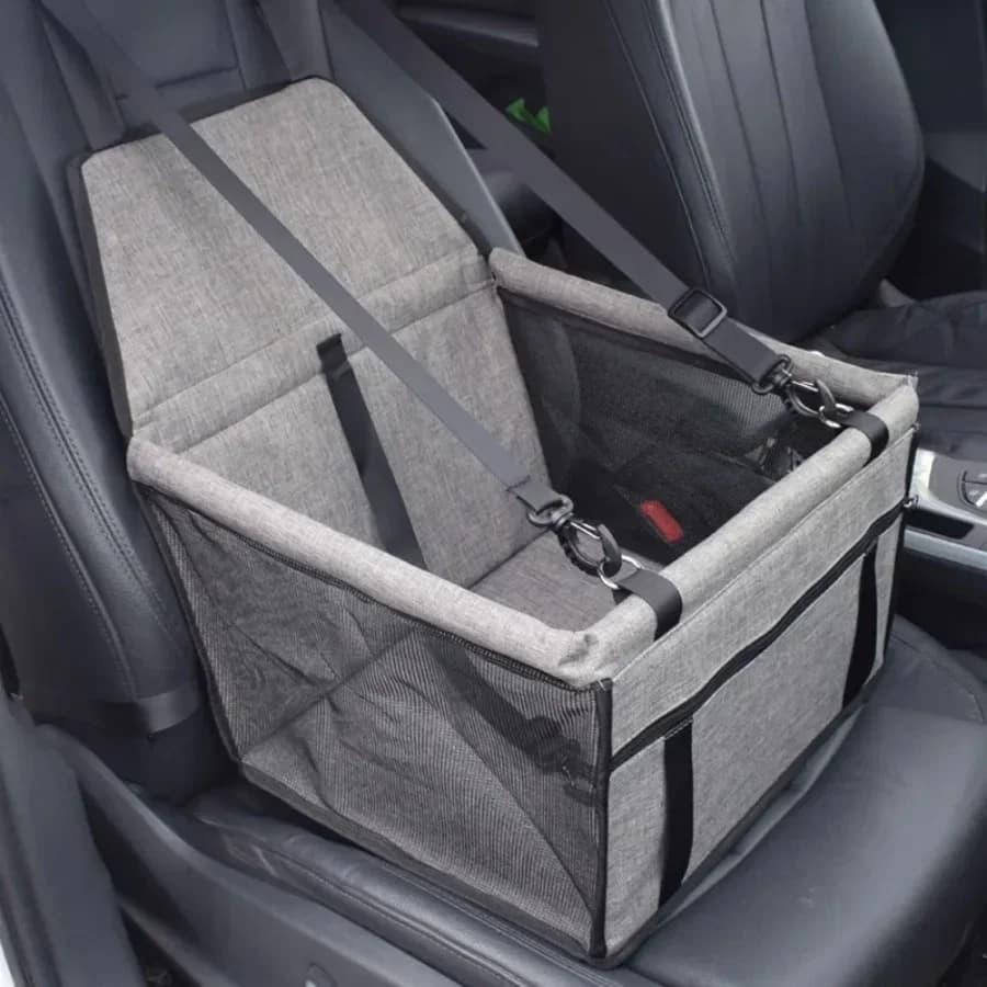 Coprisedile per auto da viaggio per cani, tappetino da trasporto impermeabile per animali domestici di colore opaco, morbido protezione per cuscino del sedile anteriore per auto.