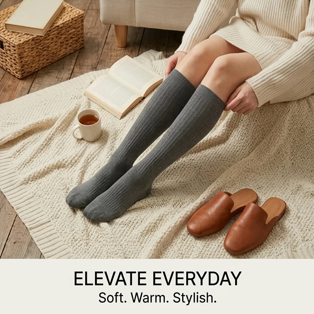 Flat Gray Non-Cotton Crew Sports Socks Moisture Wicking High Stretch Abrasion Resistant Solid Hosiery for Running Basketball Gym