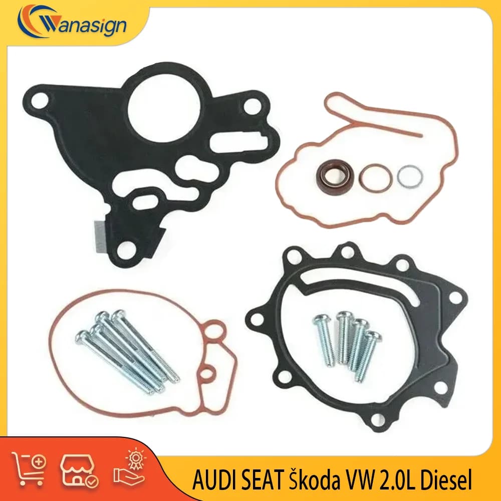 PARTI DEL MOTORE Vuoto Carburante Tandem Guarnizioni Pompa Kit di Riparazione Per AUDI SEAT Škoda Volkswagen 2.0L L4 16V TDI quattro Diesel 2003-2015