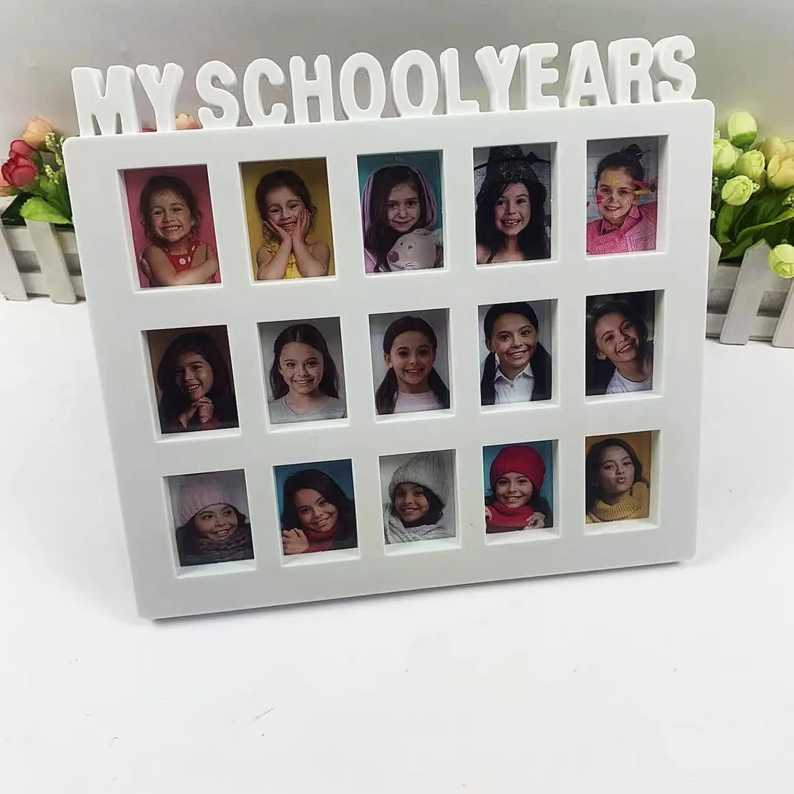 School Years Picture Frame Student Keepsake Picture Frame Wall & Tabletop Frames for Teens