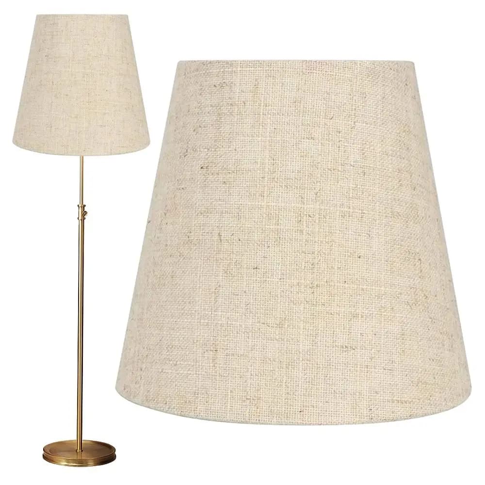 Beige Lamp Covers Accessories Metal Fabric Indoor Lighting Nordic Style Desk Lamp Floor Lamp