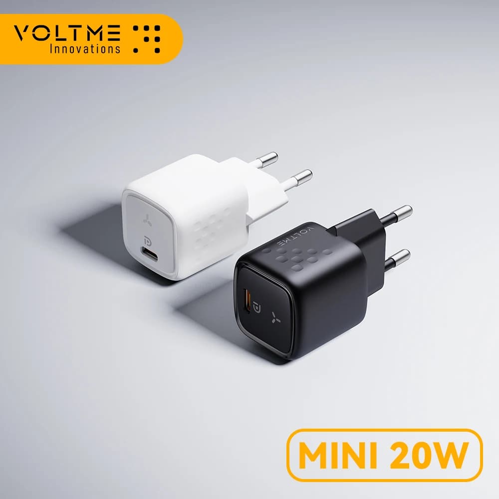 VOLTME 20W Mini USB tipo C caricabatterie caricabatterie a ricarica rapida Quick Charge QC 4.0 3.0 per iPhone 12 Pro Samsung Xiaomi Phone Charger