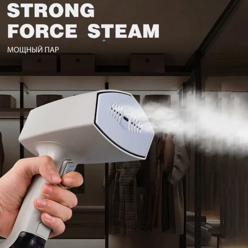 【OFFERTA RAMADAN】Vaporizzatore portatile per vestiti - Design compatto a doppia tensione, presa EU, nuovo ferro da stiro elettrico portatile per stirare